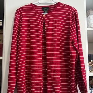 LAUREN Ralph Lauren, Size L, 85% Silk, 13% Nylon, 2% Lycra